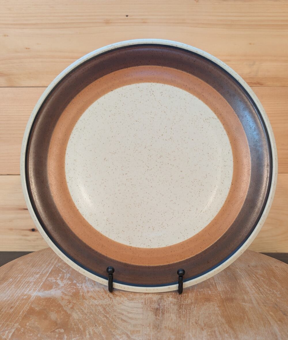 Imperial by W Dalton Mocha Stoneware Dinner Plate - 10.75" - Replacement -1970s